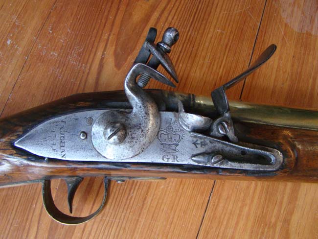 A fine Sea Service Flintlock Blunderbuss by John Vaughan dated 1741 — image 2